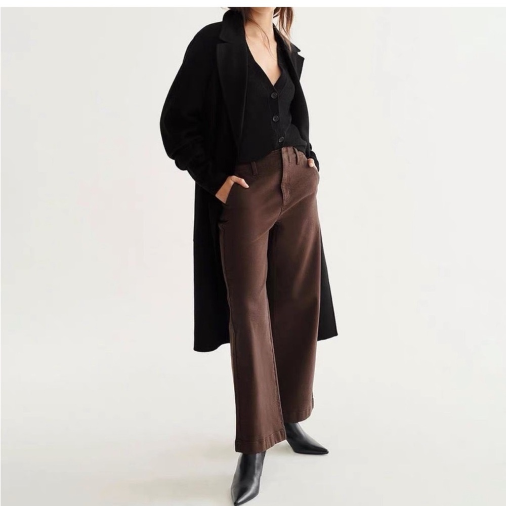 Country Road Dark Brown Straight Leg Jeans